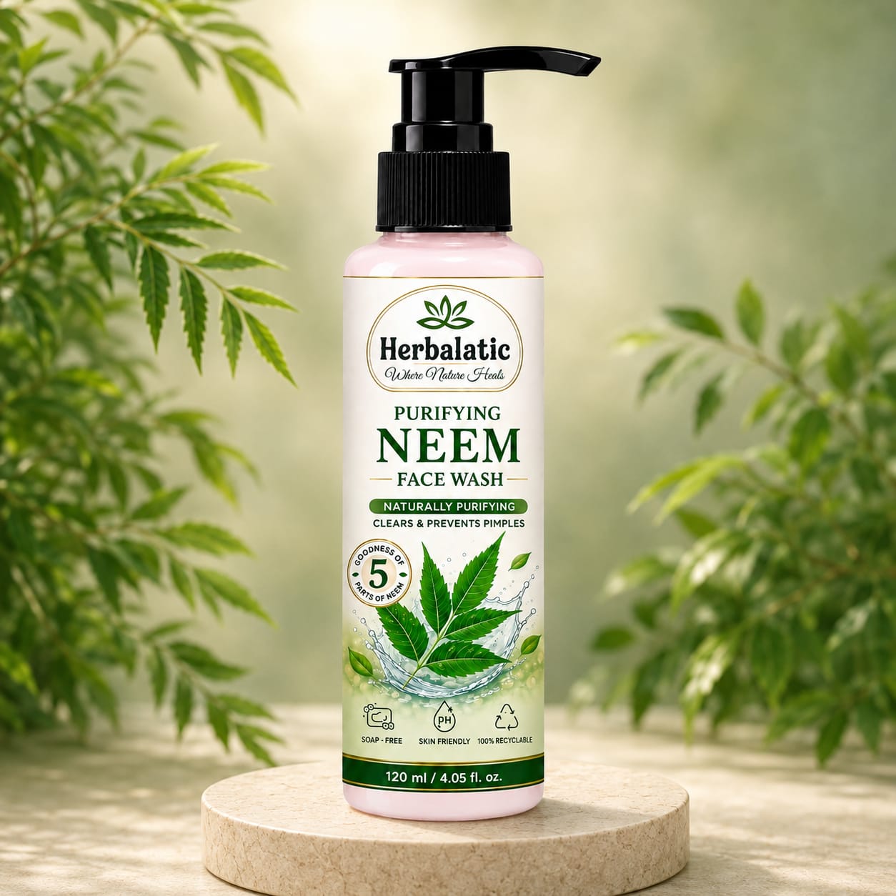 Purifying Neem Face Wash – 120ml