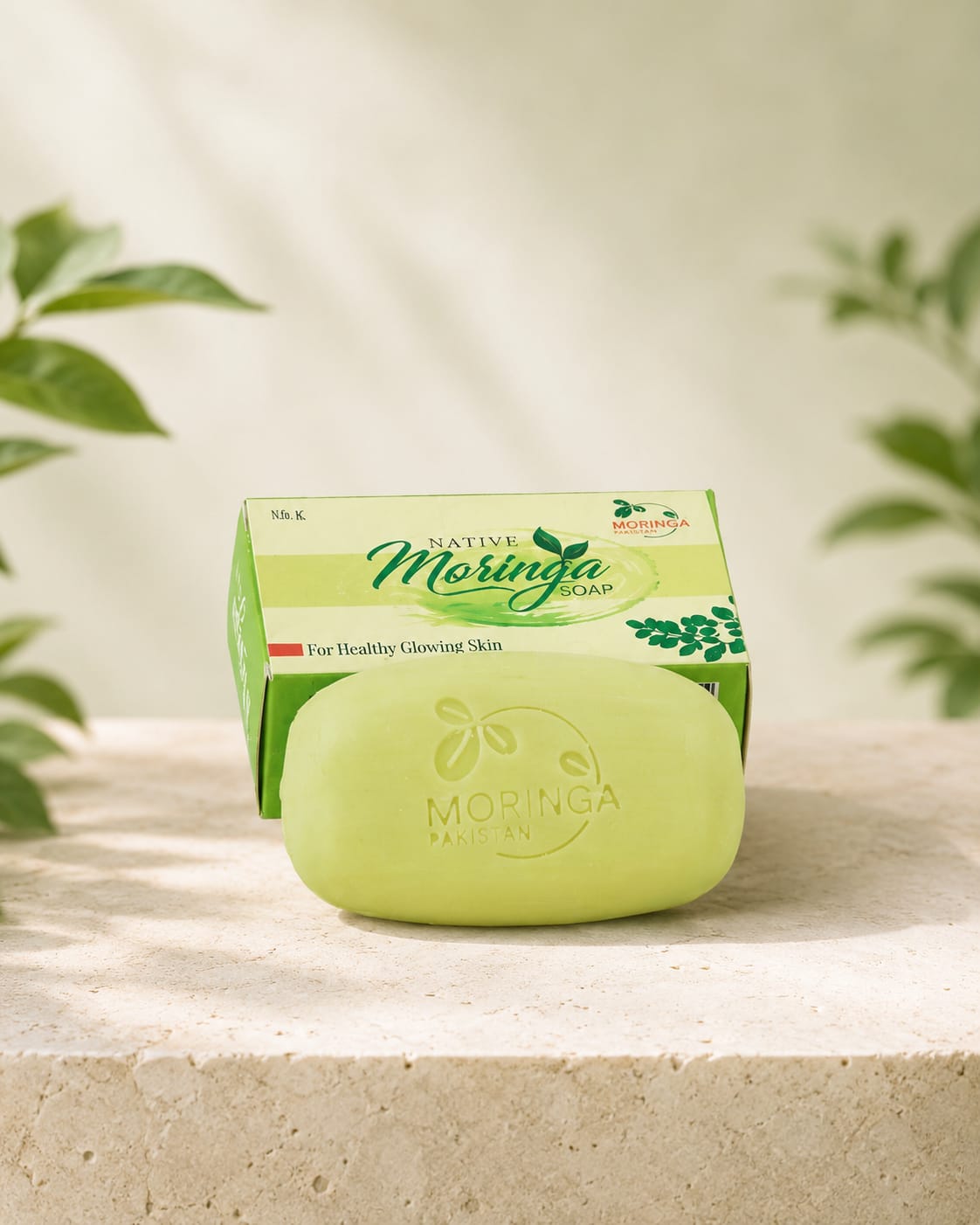 Native Moringa Soap – For Healthy & Glowing Skin | 85g