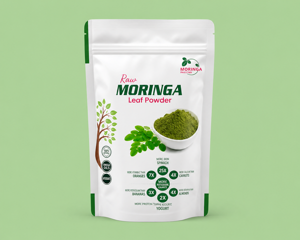 Raw Moringa Powder (250g) – 100% Natural Superfood for Energy & Immunity