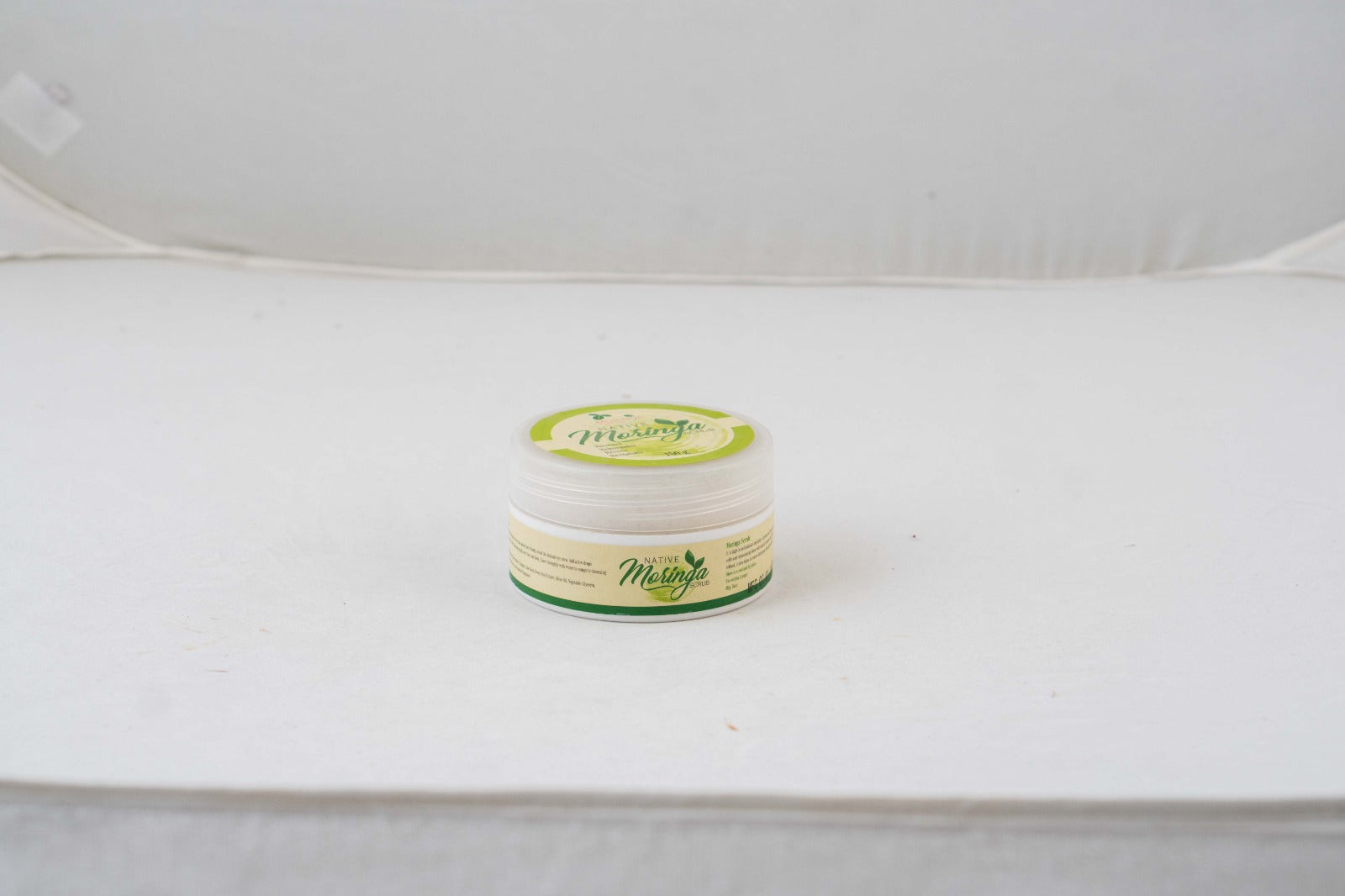 Native Moringa Face & Body Scrub – Deep Cleansing & Skin Brightening (150g)