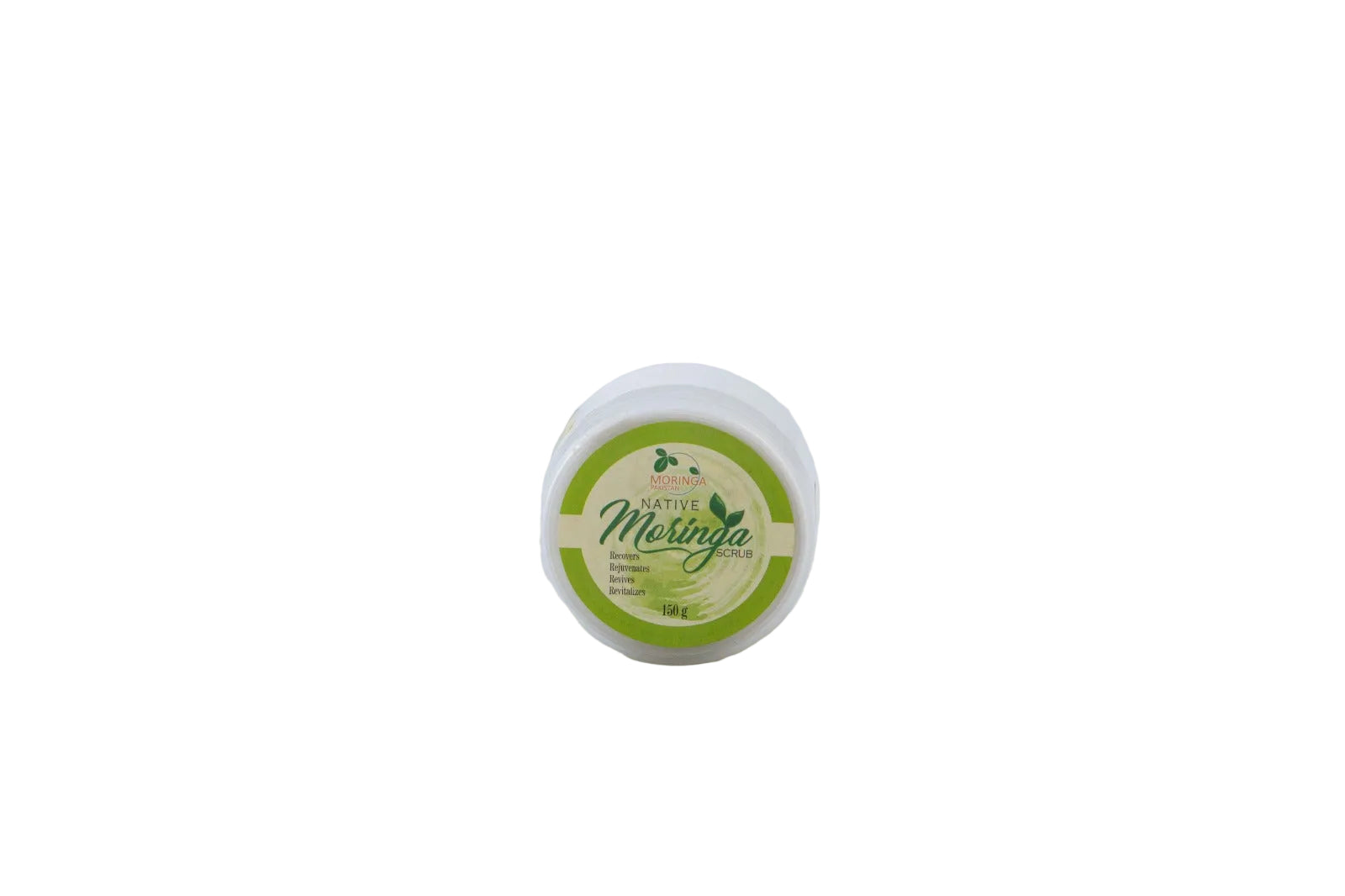 Native Moringa Face & Body Scrub – Deep Cleansing & Skin Brightening (150g)