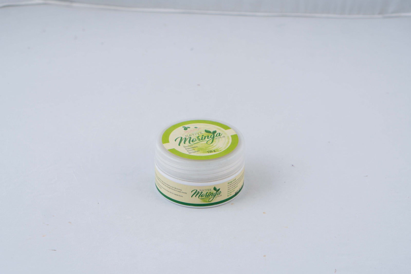 Native Moringa Face & Body Scrub – Deep Cleansing & Skin Brightening (150g)