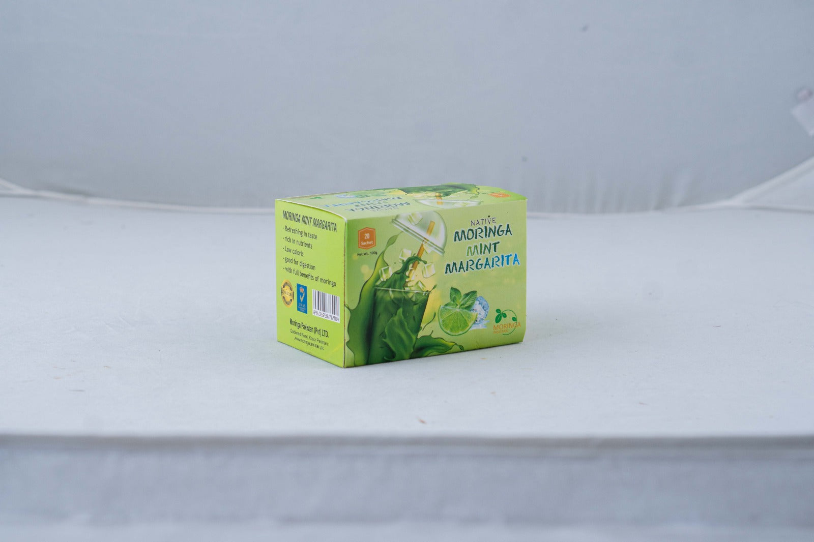 Moringa Mint Margarita – Refreshing Herbal Detox Drink (20 Sachets)