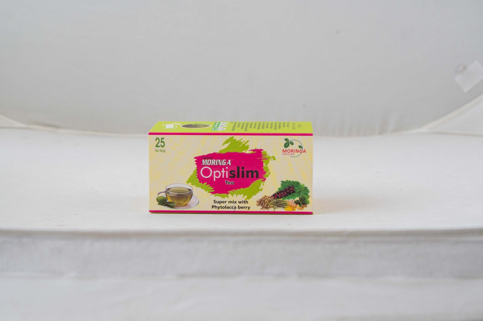 Moringa Optislim Tea (Herbal) – Natural Weight Management & Detox (25 Tea Bags)