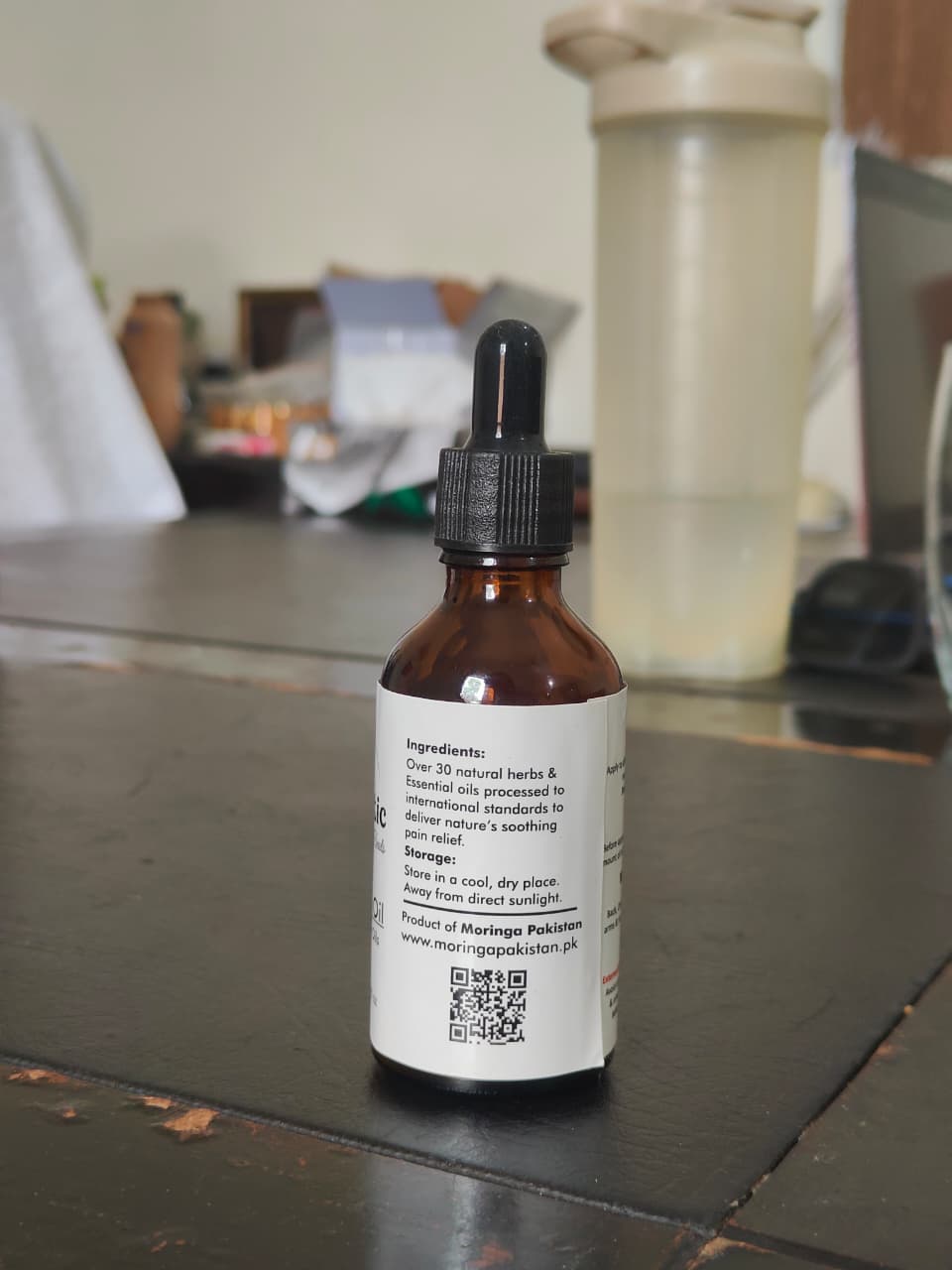 Herbalatic Pain Relief Oil – Natural Herbal Blend for Joint & Muscle Relief (50ml)